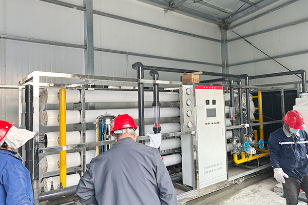 项目案例：新疆南岗化工有限公司10吨/小时反渗透水处理系统